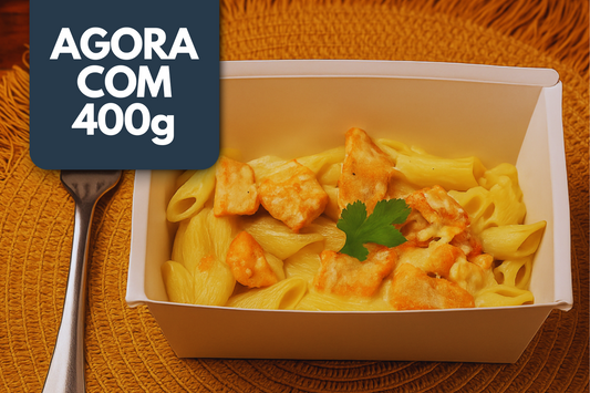 Penne Cremoso Al Limone c/ Lascas de Salmão (400g)