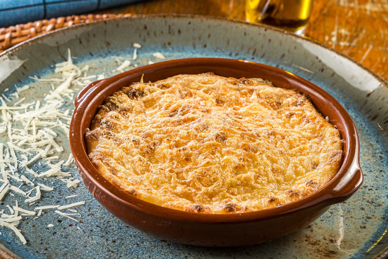 Escondidinho de Aipim c/ Carne Seca
