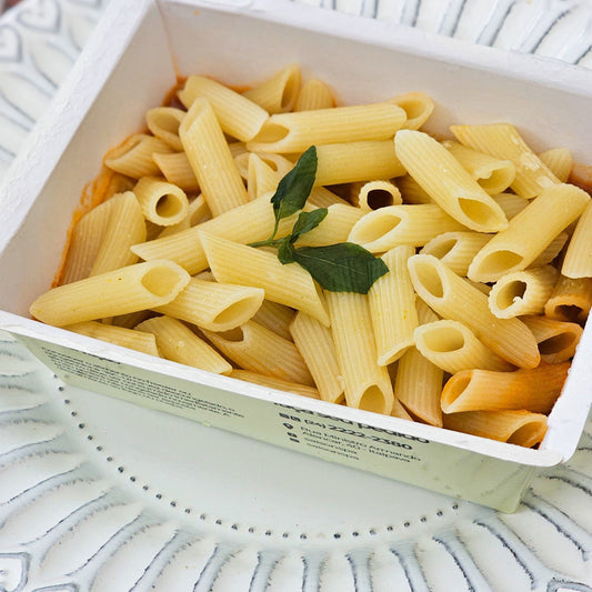 Penne ao molho basílico
